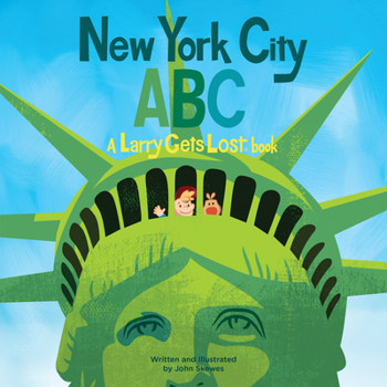 Hardcover New York City Abc: A Larry Gets Lost Book