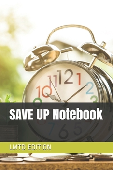 Paperback Save Up NoteBook Book