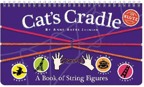 Spiral-bound Cat's Cradle: A Book of String Figures [With Three Colored Cords] Book