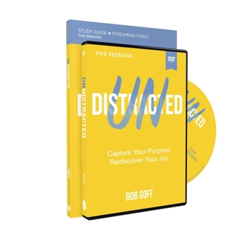 Paperback Undistracted Study Guide with DVD: Capture Your Purpose. Rediscover Your Joy. Book