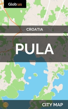 Paperback Pula, Croatia - City Map Book