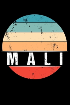 Paperback Mali: 100 Pages 6 'x 9' -Dot Graph Paper Journal Manuscript - Planner - Scratchbook - Diary Book
