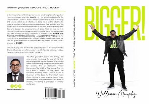 Paperback BIGGER!: Whatever your plans were, God said, “...BIGGER!” Book