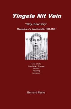 Paperback Yingele nit Vein (English): "Boy Don't Cry" Book