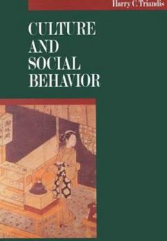 Paperback Culture and Social Behavior Book