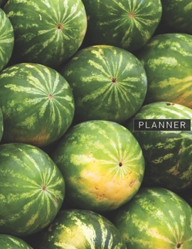Planner: Watermelon 2 Year Monthly Planner with Note Pages (24 Months) | Jan 2020 - Dec 2021 | Month Planning | Appointment Calendar Schedule | Plan Each Day, Set Goals & Get Stuff Done