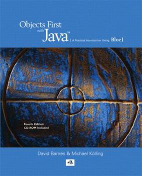 Paperback Objects First with Java: A Practical Introduction Using BlueJ [With CDROM] Book