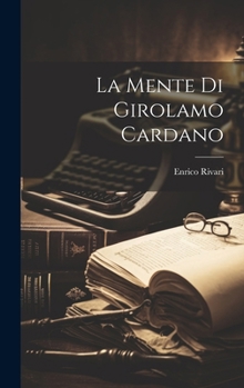 Hardcover La Mente Di Girolamo Cardano [Italian] Book