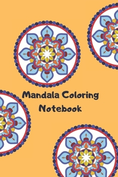 Paperback Mandala Coloring Notebook Book