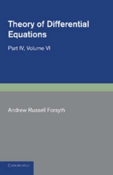 Paperback Theory of Differential Equations: Partial Differential Equations Book