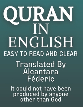 Paperback Quran In English: Esay To Read And Clear English Translated Book
