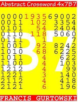 Paperback Abstract Crossword 4x7B7 Book