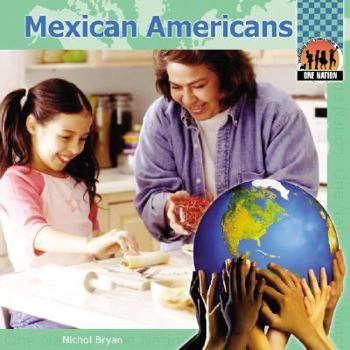 Library Binding Mexican Americans Book