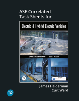 Paperback ASE Correlated Task Sheets for Electric and Hybrid Electric Vehicles Book