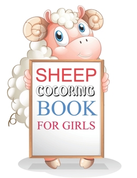 Paperback Sheep Coloring Book For Girls: Sheep Coloring Book For Kids Book