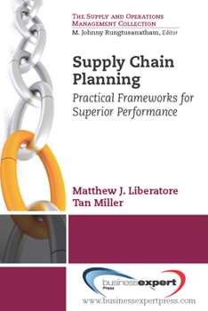 Paperback Supply Chain Planning: Practical Frameworks for Superior Performance Book