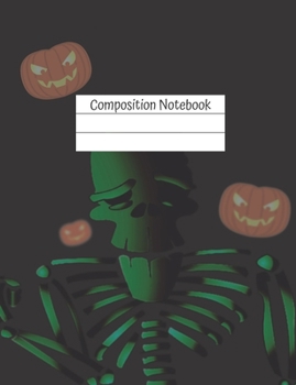 Composition Notebook: Halloween Cover Design, Blank Lined Journal for School, Students, Teachers, Journal Gift for Diary and Creative Writing (vol. 4)
