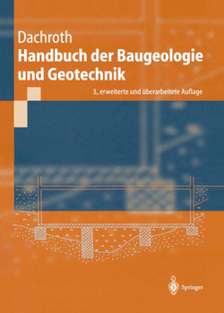 Paperback Handbuch Der Baugeologie Und Geotechnik [German] Book