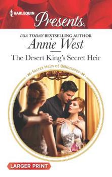 Mass Market Paperback The Desert King's Secret Heir [Large Print] Book