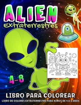 Paperback Extraterrestres Libro Para Colorear [Spanish] Book