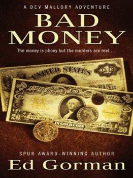 Hardcover Bad Money: A Dev Mallory Adventure [Large Print] Book