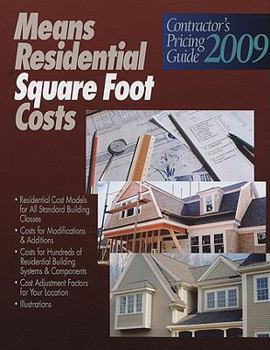 Residential Square Foot Costs 1994: Contractor's Pricing Guide