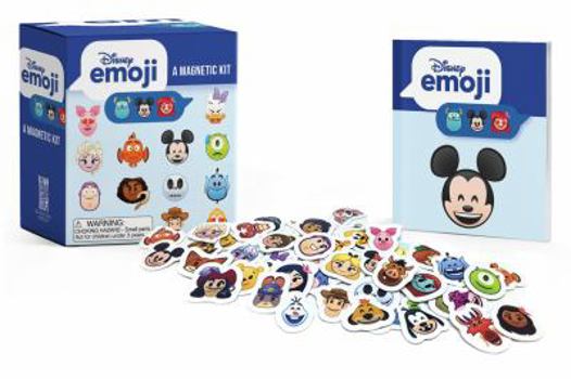 Paperback Disney Emoji: A Magnetic Kit Book