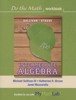 Do the Math Workbook for Intermediate Algebra