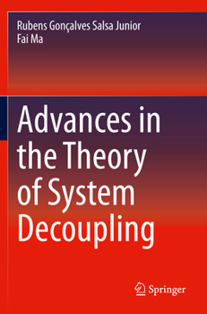 Paperback Advances in the Theory of System Decoupling Book