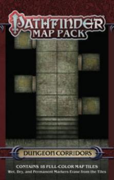 Game Pathfinder Map Pack: Dungeon Corridors Book