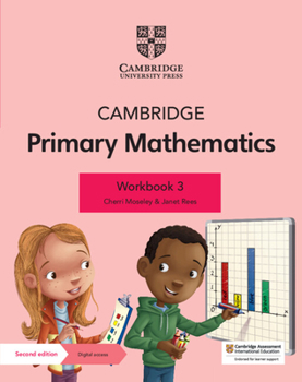 Paperback Cambridge Primary Mathematics Workbook 3 with Digital Access (1 Year) Book