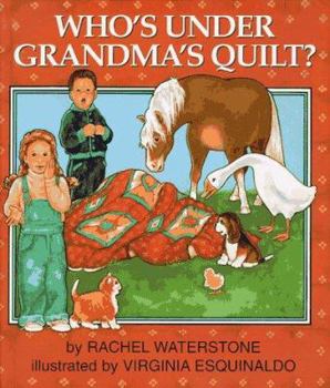 Hardcover Who's Under Grandma's Quilt? Book