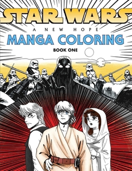Paperback Star Wars Manga Coloring Book