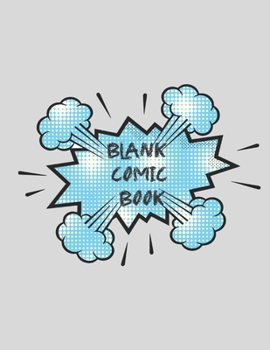 Paperback Blank Comic Book: Draw Your Own Comics Book