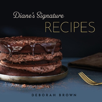 Hardcover Diane's Signature Recipes Book