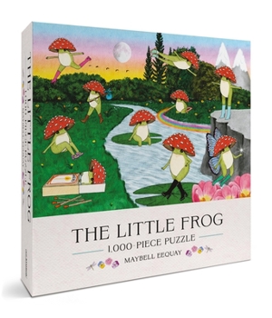 The Little Frog's 1,000-Piece Puzzle: An Official Jigsaw Puzzle Illustrated by Maybell Eequay