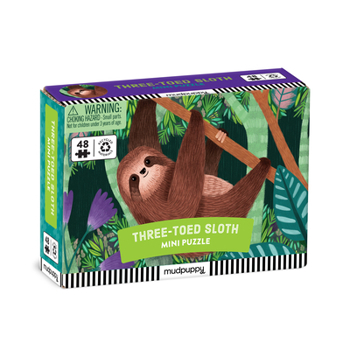 Misc. Three-Toed Sloth Mini Puzzle Book