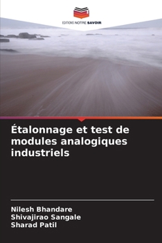 Paperback Étalonnage et test de modules analogiques industriels [French] Book