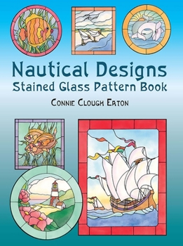 Paperback Nautical Designs Stained Glass Pattern Book