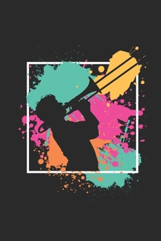 Paperback Trombonist Color Splash: Trombones Notebook, Graph Paper (6" x 9" - 120 pages) Musical Instruments Themed Notebook for Daily Journal, Diary, an Book