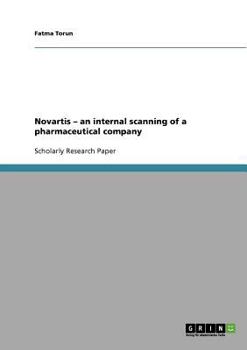 Paperback Novartis - an internal scanning of a pharmaceutical company Book