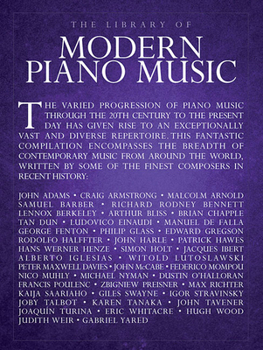 Paperback The Library of Modern Piano Music Book