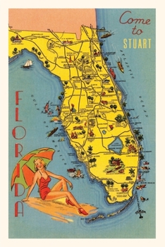 Paperback Vintage Journal Come to Stuart, Florida Book