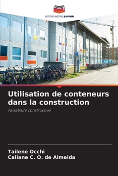 Paperback Utilisation de conteneurs dans la construction [French] Book