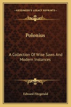 Paperback Polonius: A Collection Of Wise Saws And Modern Instances Book