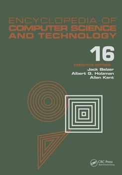 Hardcover Encyclopedia of Computer Science and Technology: Volume 16 - Index Book