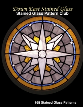 Paperback Down East Stained Glass Pattern Club Book