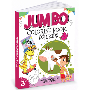 Paperback Jumbo coloring book-3 Book