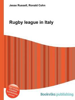 Paperback Rugby League in Italy Book