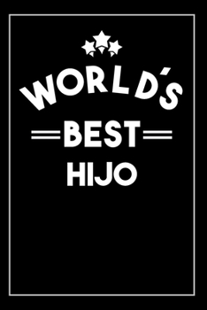 Paperback Worlds Best Hijo: Blank Lined Notebook Book